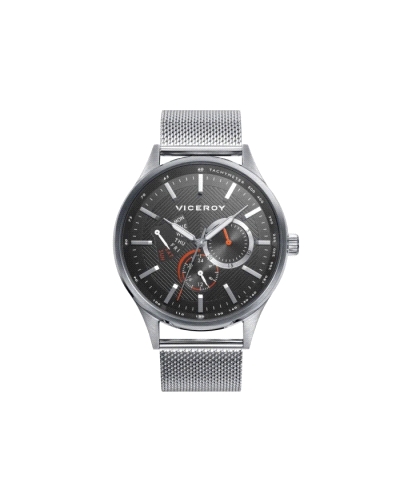 Reloj Viceroy para hombre fabricado en acero inoxidable plateado.