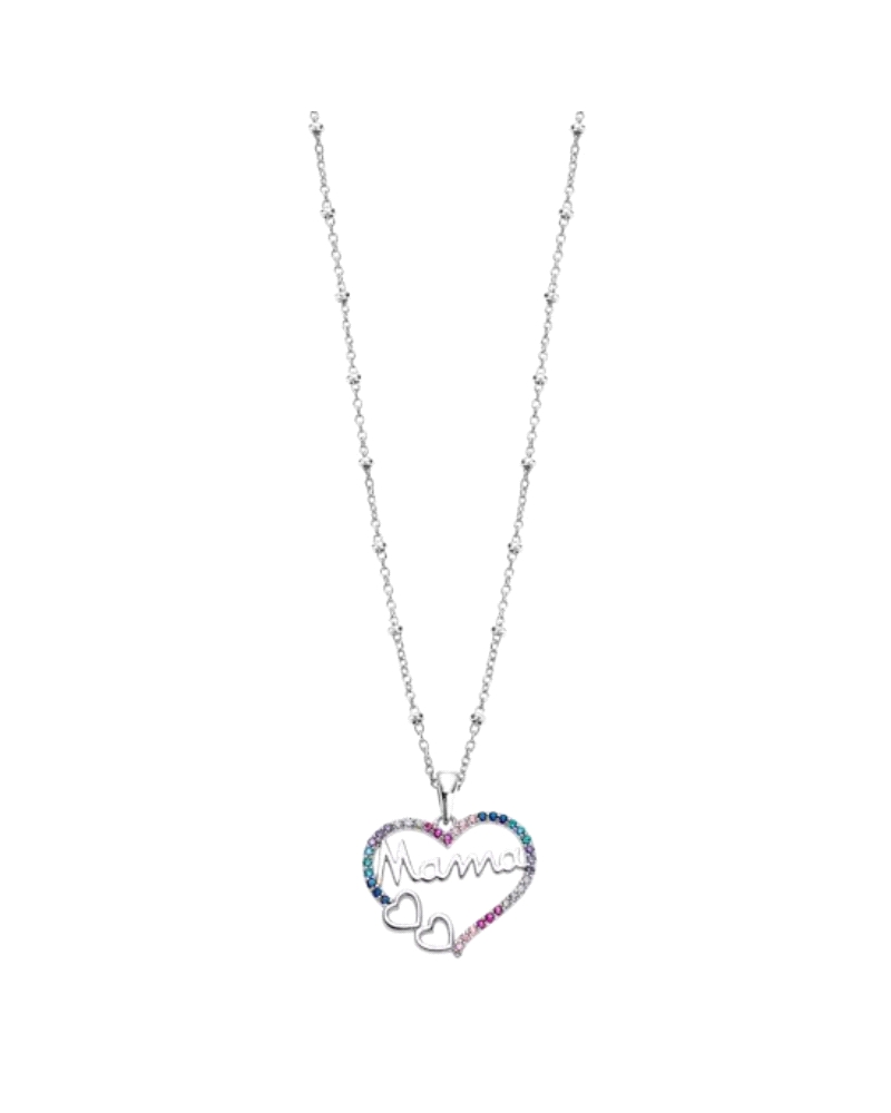 LOTUS SILVER COLLAR SRA.CORAZ.MAMA.MULTI                                                            