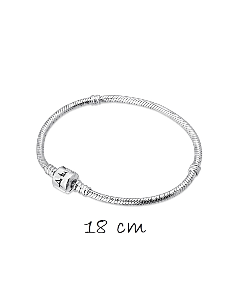 Una pulsera de plata para abalorios es una pieza de joyería versátil que permite la personalización. Hecha principalmente de pla