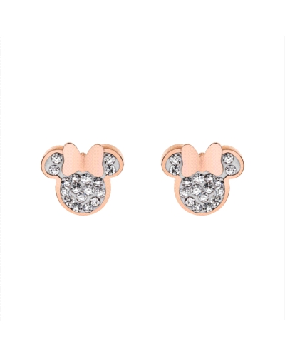 Estos exquisitos pendientes Minnie son una celebración de la elegancia y el encanto, combinando la belleza clásica de la plata d