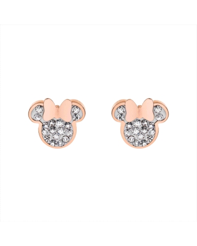 Estos exquisitos pendientes Minnie son una celebración de la elegancia y el encanto, combinando la belleza clásica de la plata d