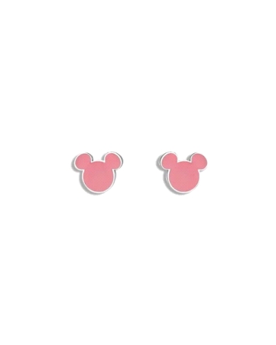 Estos encantadores pendientes de Disney capturan la esencia juguetona y adorable de Mickey Mouse. Fabricados en acero, estos pen