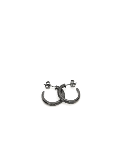 Pendientes aro de plata para mujer. Pendientes de moda que destacaran en tu oreja junto a otros tipos de pendientes. Pendientes 