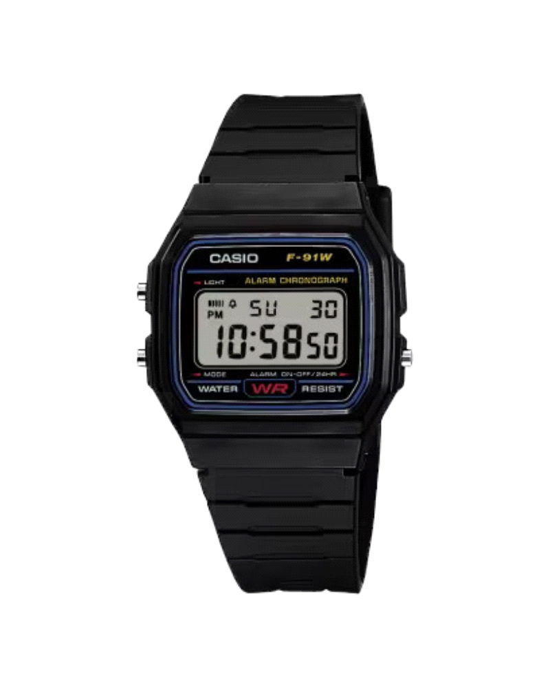 Reloj Casio para hombre de la colección Vintage fabricado en resina color negro. Estamos ante un reloj de diseño Vintage y atemp