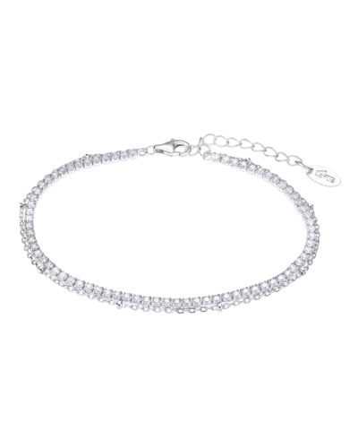 Pulsera para mujer de la colección Pure Essential fabricada en plata de primera ley formada por una atractiva cadena de plata y 