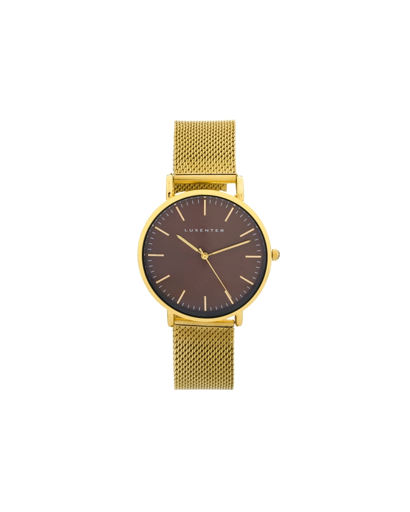 Reloj acabado  en oro amarillo. Es momento de conocer la mayor virtud de este diseño: RELOJES que tienen el poder transformar un