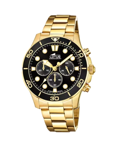 El reloj Lotus 18758/3 para hombre es una pieza impresionante. Su caja de acero inoxidable 316l y cristal mineral lo hacen resis