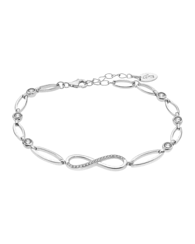 Pulsera Lotus Silver para mujer de la colección Trendy fabricada en plata de primera ley compuesta por eslabones ovalados entre 