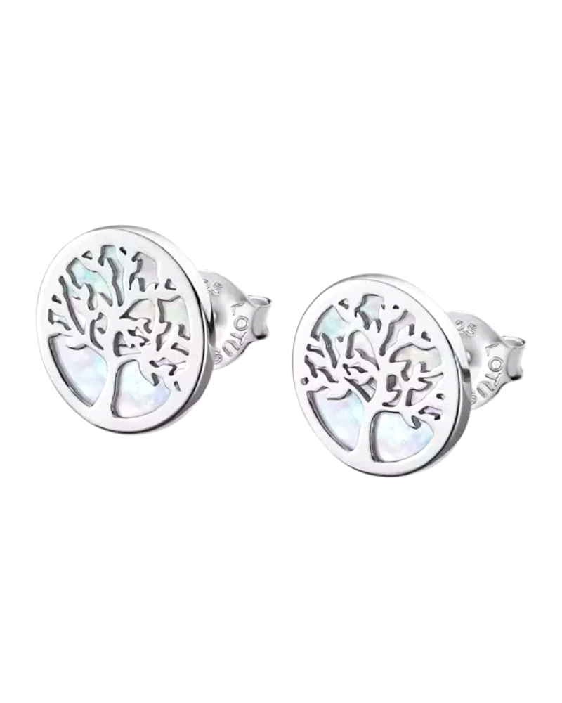 Pendientes Lotus Silver para mujer fabricados en plata de primera ley. Estamos ante unos pendientes de estilo sencillo llenos de