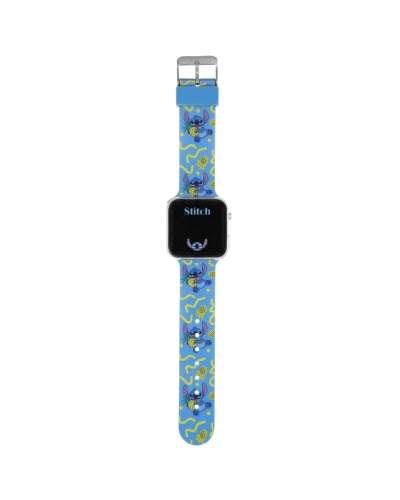 El reloj inteligente Disney de Lilo y Stitch en color azul es el accesorio perfecto para los fanáticos de la película que buscan