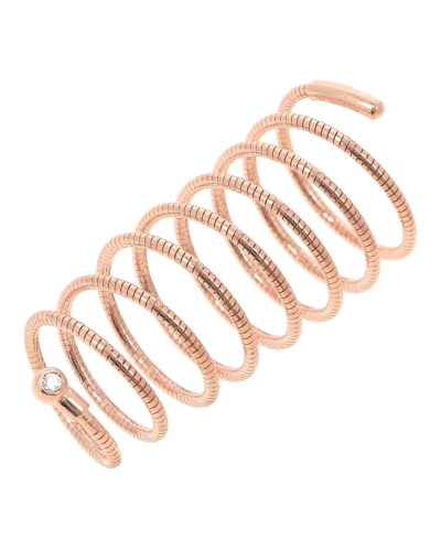 Este anillo de Pesavento es una pieza impresionante que fusiona elegancia y tecnología innovadora. Elaborado en plata de alta ca