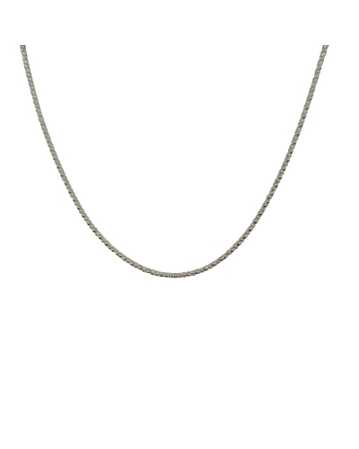 Cadena de plata coreana 40 cm