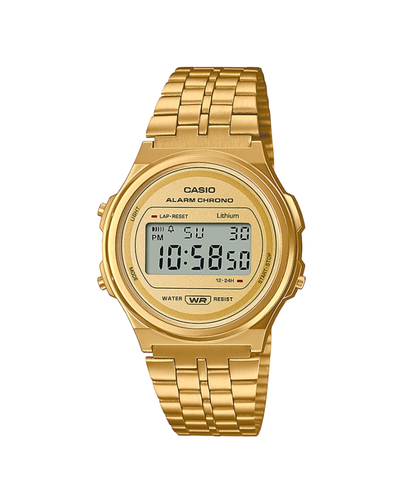 RELOJ CASIO A171WEG-9AEF DORADO