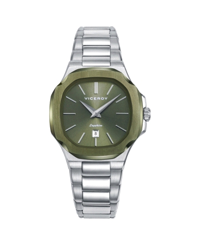 RELOJ ACERO IP VERDE ZAFIRO BRAZALETE SRA VA                                                        