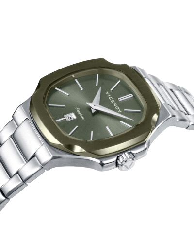 RELOJ ACERO IP VERDE ZAFIRO BRAZALETE SRA VA                                                        