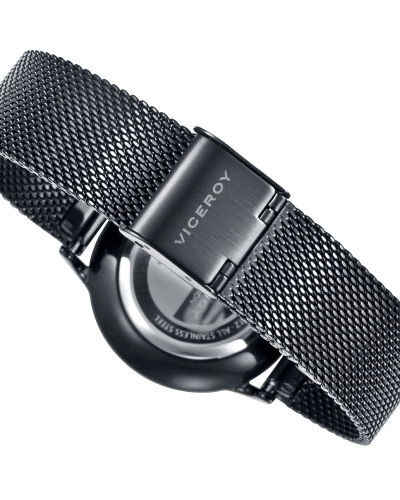 RELOJ ACERO IP NEGRO IP ROSA BRAZALETE SRA VA                                                       