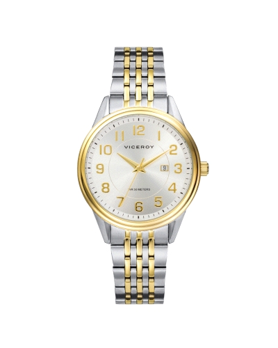 RELOJ ACERO IP DORADO BRAZALETE SRA VA                                                              