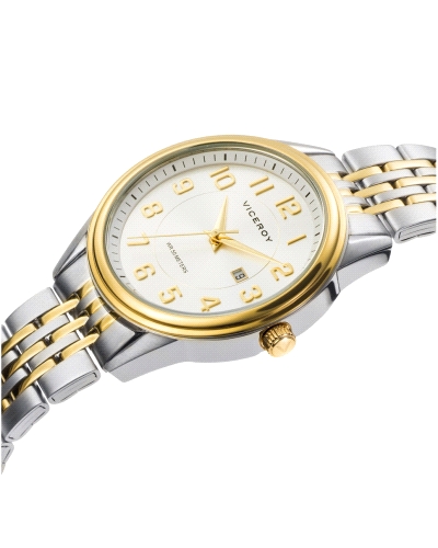 RELOJ ACERO IP DORADO BRAZALETE SRA VA                                                              