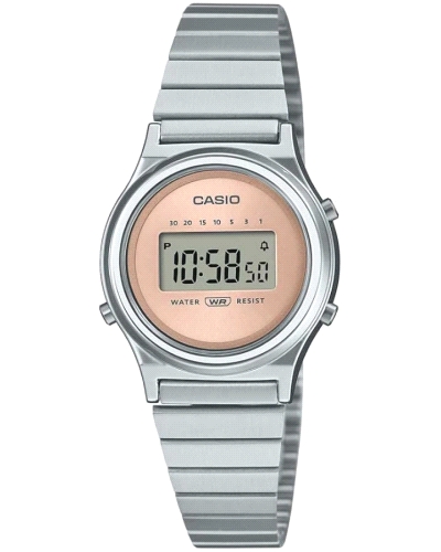 Brilla con estilo con un reloj redondo más pequeño que cuenta con un diseño minimalista.
Con tan solo 26,3 mm de diámetro, la d