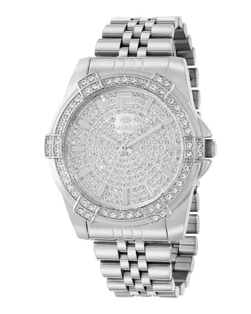 El Reloj Marea Fancy B41425/1 Hombre, destaca por su estética luminosa y su presencia equilibrada. Su caja de 42 mm en metal pla