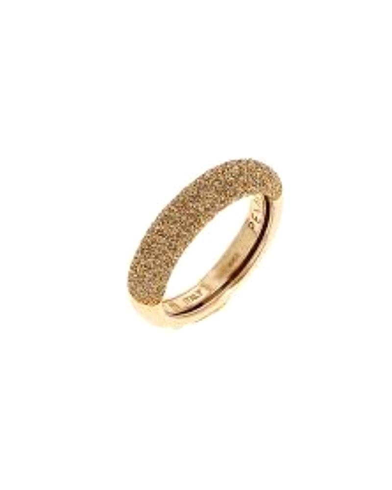 Anillo Pesavento de la colección Polvo de Sueños en plata 925 bañada en oro amarillo con diamantes amarillos.