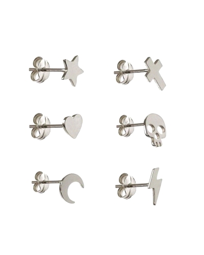 Pendientes de plata de ley 925, varios modelos con cierre a presión.