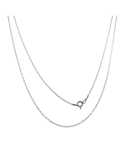 Cadena forzada de plata de ley 925.
