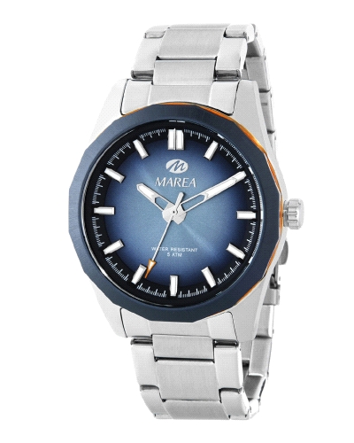 Reloj Marea Caballero Acero B54297/3. Reloj analógico para hombre con un diseño elegante y versátil, perfecto tanto para el uso 