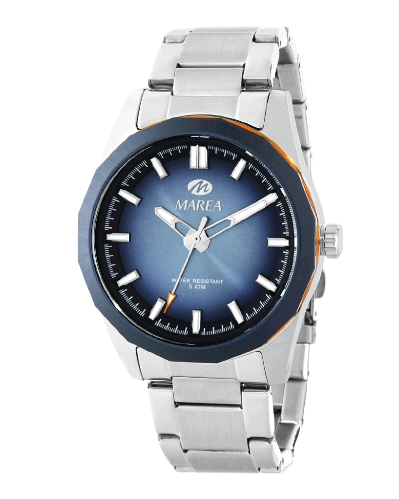 Reloj Marea Caballero Acero B54297/3. Reloj analógico para hombre con un diseño elegante y versátil, perfecto tanto para el uso 
